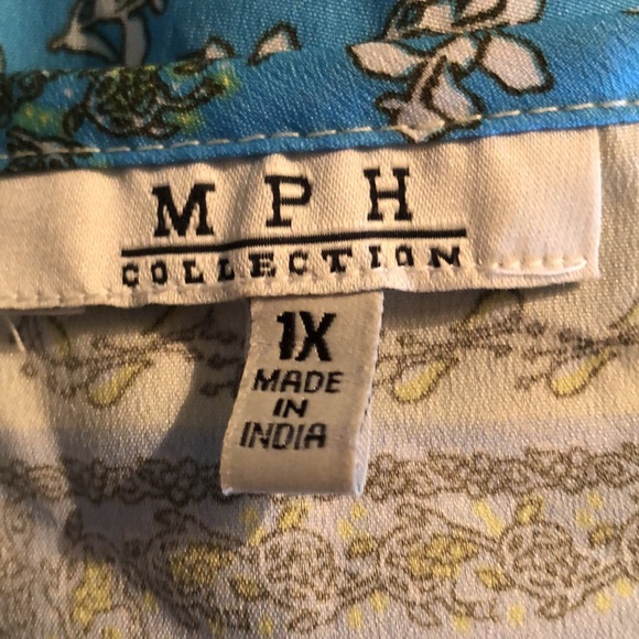 Woman’s MPH collection abstract MPH colorful dress - Picture 13 of 14